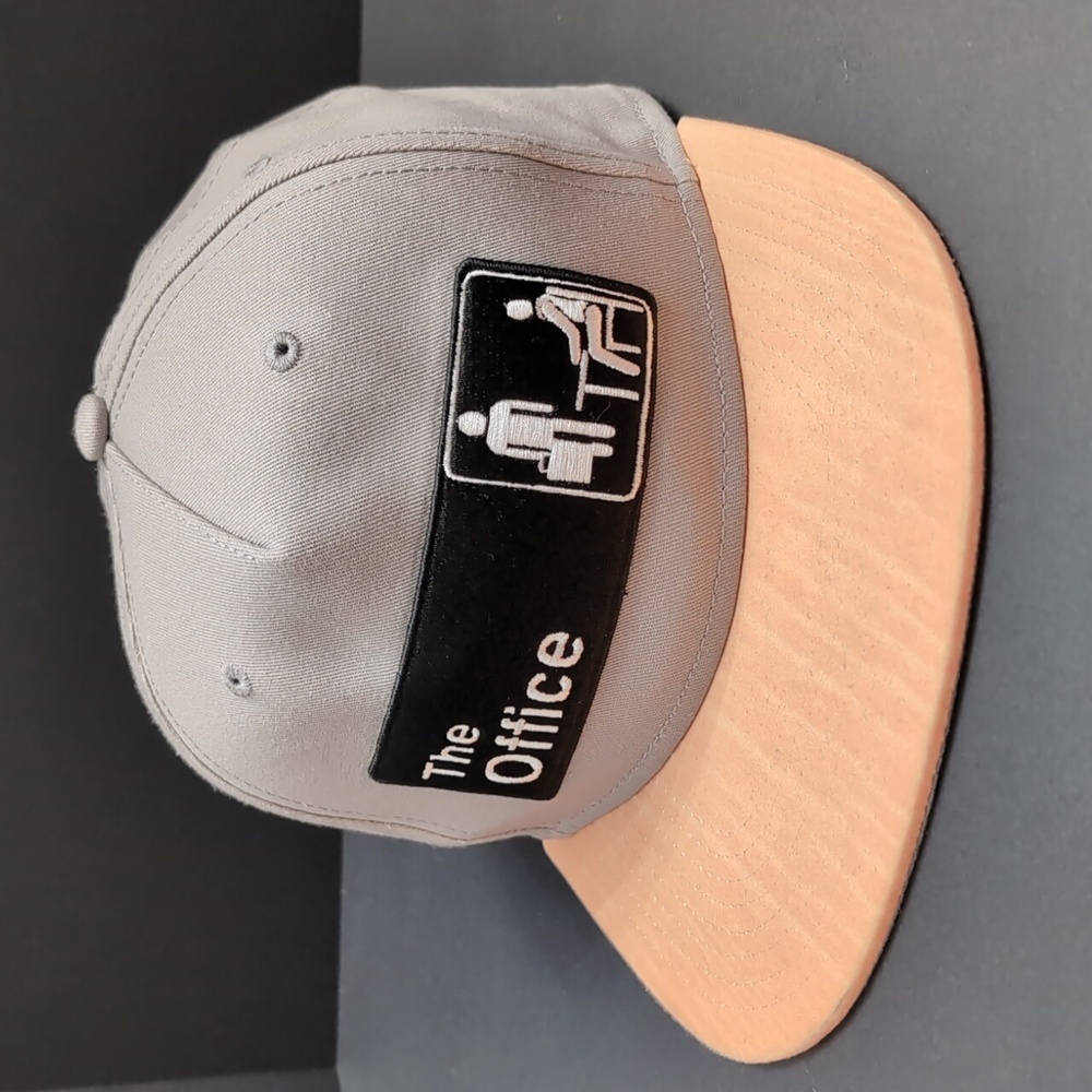 The Office Gray and Tan Snapback Hat